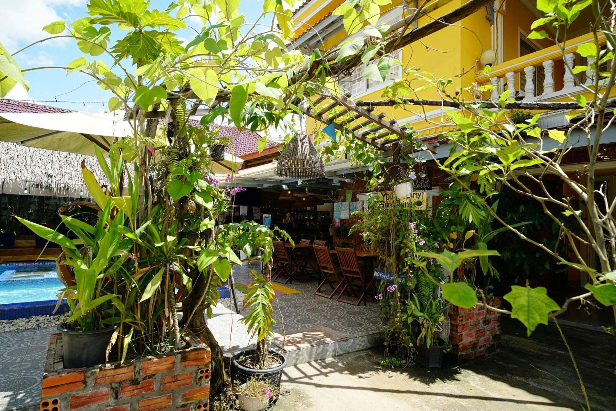 Yellow Star Hostel Kampot Exterior foto